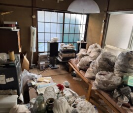 【豊島区雑司ヶ谷】一棟まるごとの遺品整理を行いました